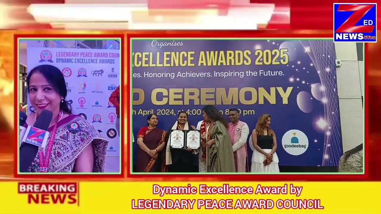Dynamic Excellence Award byLEGENDARY PEACE AWARD COUNCIL