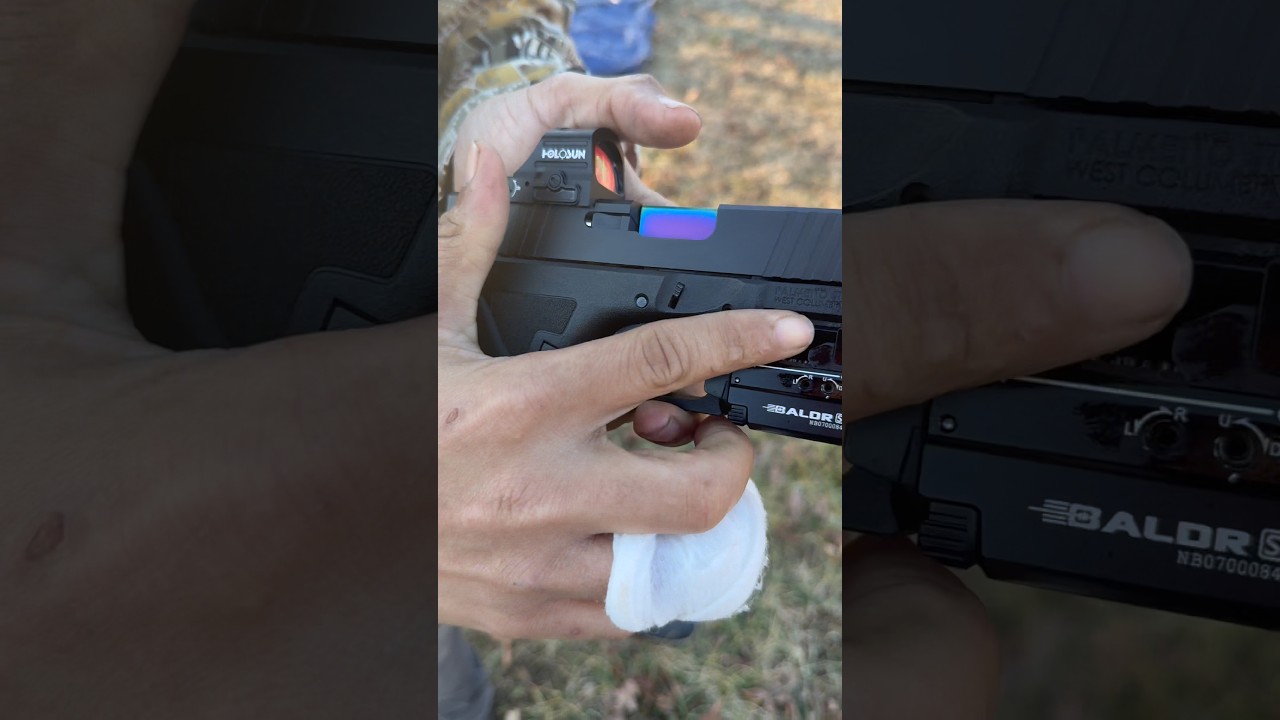 Custom glock 19 GLITCHING mag dump
