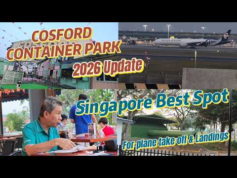 “From WWII History to Planes in the Sky ✈️ | Exploring Cosford Container Park, Singapore”9月11日 23