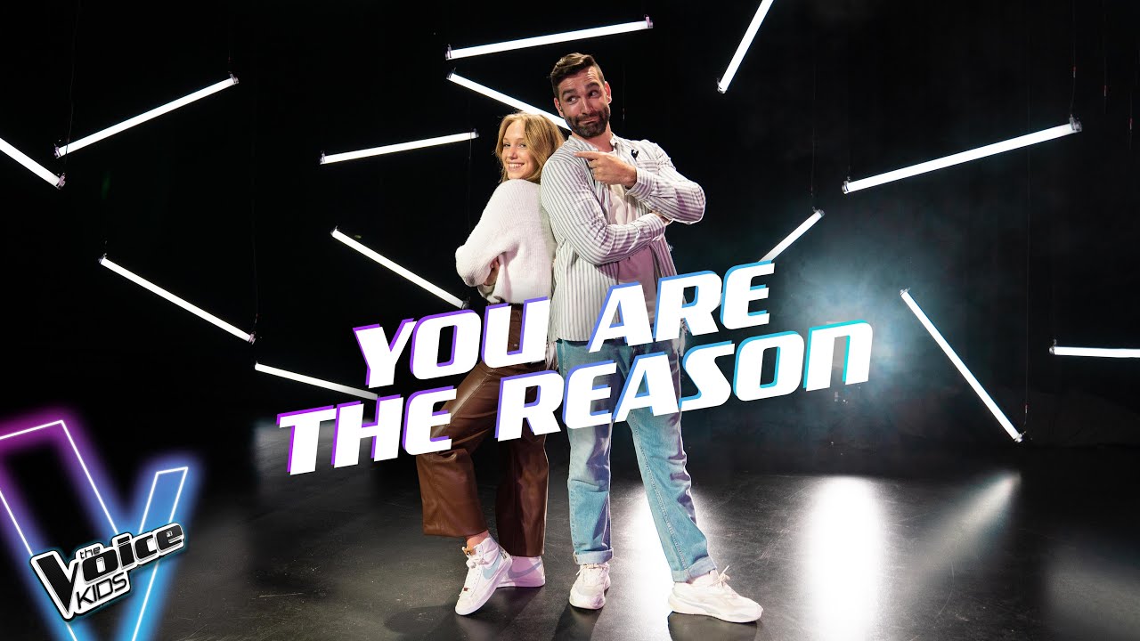 Metejoor \u0026 Zita - ‘You Are The Reason’ | The Voice Kids Sessies | VTM