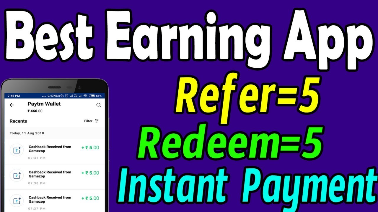 Best earing app | best refer and earn app | paytm cash game app | tekpediatelugu |gamezop paytm cash deposit