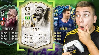 MOMENTS PELE I TOTS MESSI U NAJBOLJEM FUT DRAFTU DO SADA !! FIFA 22