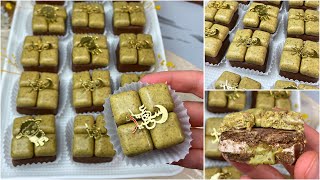  سر من اسرار وصفات الورشات  صابلي البيستاشيو 💚مقرمش و هشيش يقطر بالبنة 😋