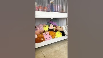 Joybos® Stackable Storage Bins with Lids and Doors