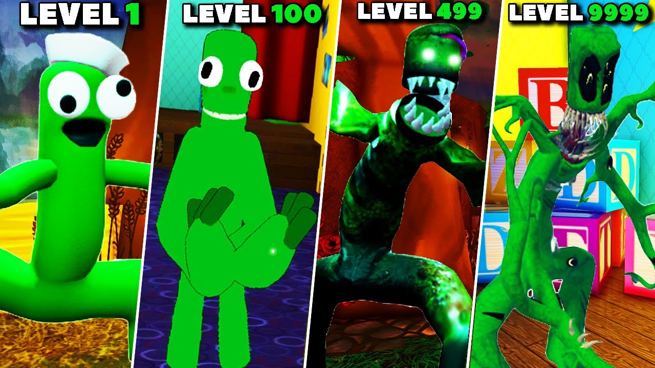 The EVOLUTION Of GREEN In ROBLOX RAINBOW FRIENDS!