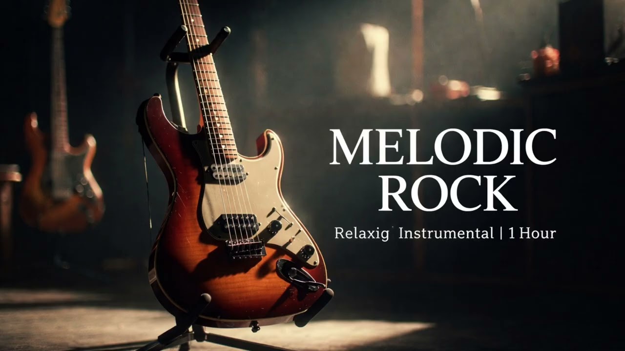 Melodic Rock Instrumental | Relaxing Guitar Music | 1 Hour