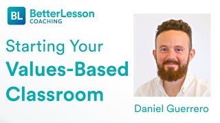 Starting your Values Based Classroom