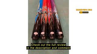Review Pennpliy Pool Stick Set of 4, Pool Sticks for Adults with 4 Billiard Chalks, 4 Pool Cues Bill