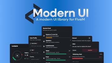 Modern FiveM UI Pack | Lation Scripts