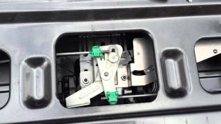 Pop and Lock powered tailgate lock - Ford Superduty
