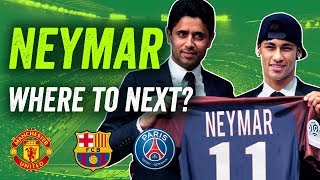 Neymar Transfer To Psg, Manchester United Or Barcelona Stay?