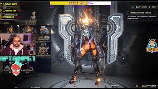 Warframe Ember Heirloom Skin Showcase Live Reaction