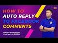 How to Auto Reply to Facebook Comments | Bot Reply Facebook Comments