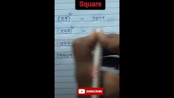 Math quiz|Square tricks| Math tricks| #trendingvideo #shorts