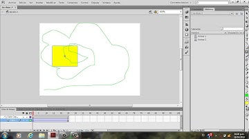 mover objetos a lo largo de un trayecto en flash
