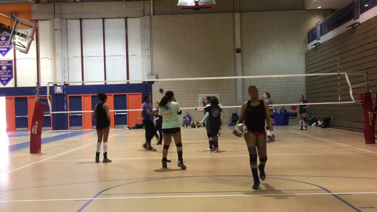 Apr 14, 2018 Women's Six's A / BB Volleyball VBLI Take A Hit vs