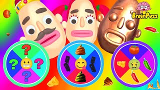 Sandwich Runner Faces Battle Sandwich Runner Spin Challenge Best Funny Mobile Games Video