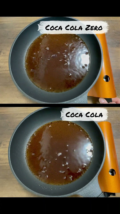 Coca Cola ZERO vs. Coca Cola | #shorts
