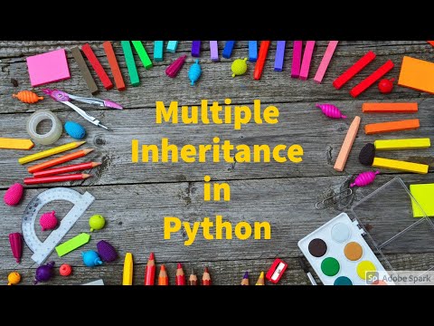 # Python 46.Multiple Inheritance in python by Bharathi Patnala