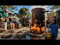 I Turned Plastic Waste Into FREE Fuel! (Pyrolysis System) 🔥