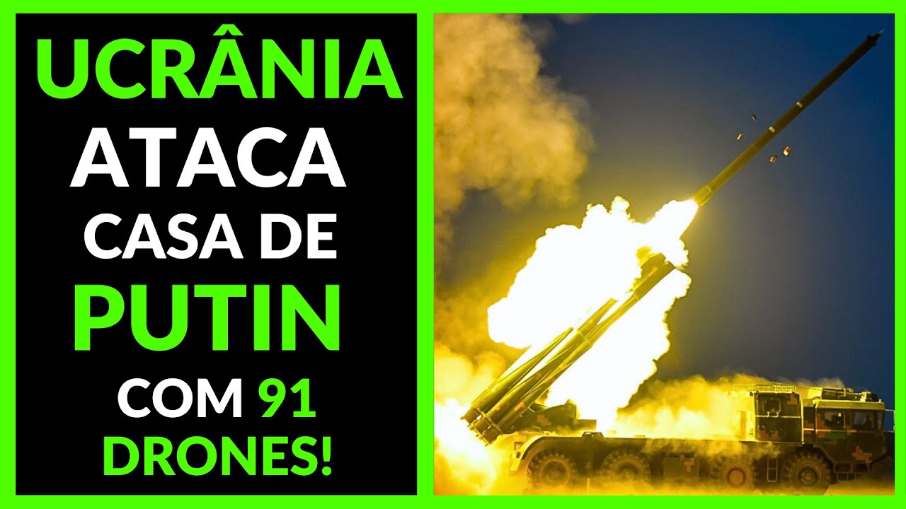 ATAQUE CONTRA CASA DE PUTIN: Ucrânia Tenta Atingir Putin e Rússia Seleciona Alvos de Retaliação!!