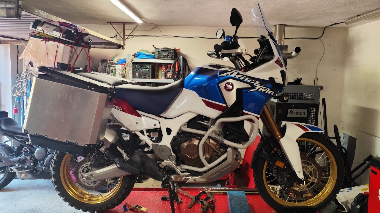 Honda CRF 1000 Africa Twin kilka modyfikacji oraz spory przegląd po zakupie.