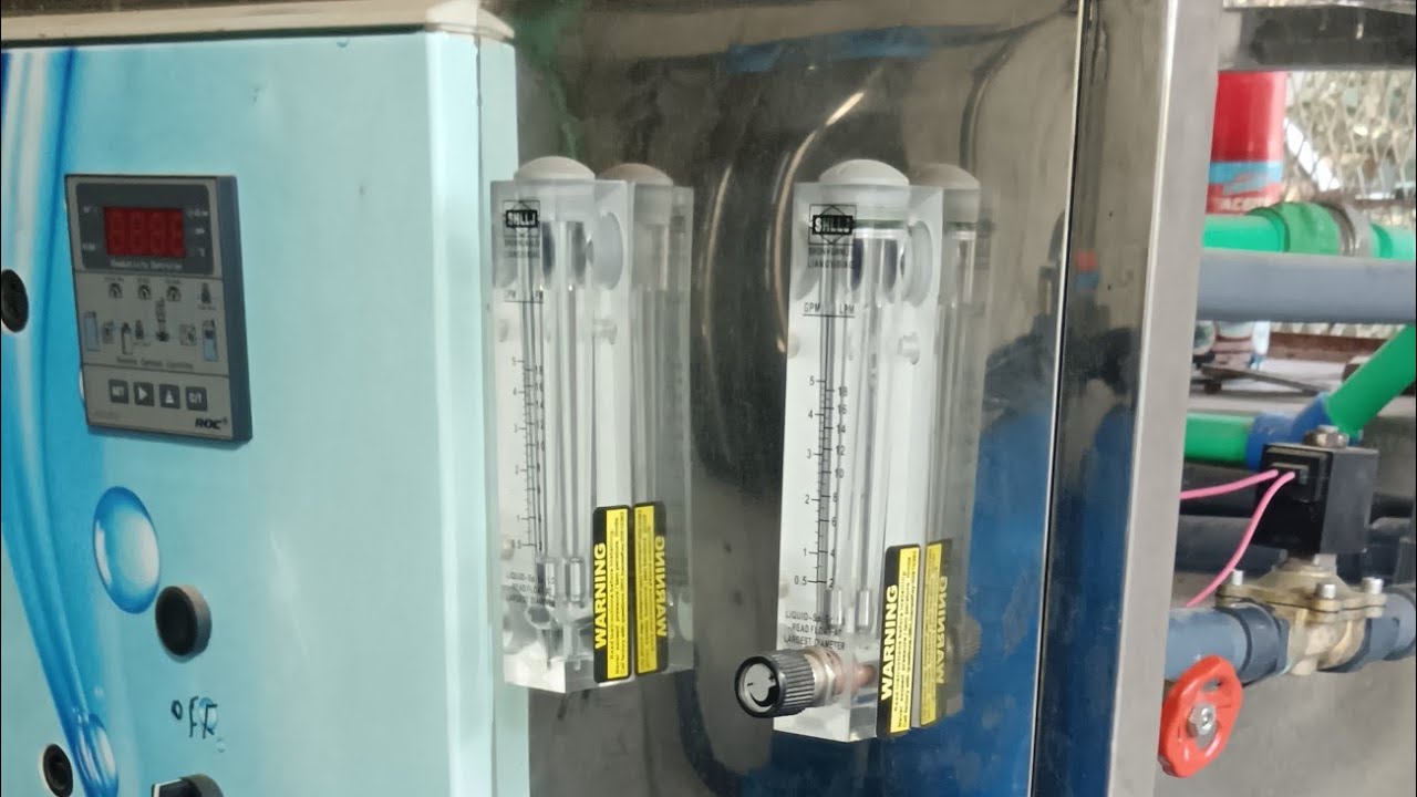 Installation osmose inverse industriel 500L/h pour puits salé – حل فعال لماء مالح 💧