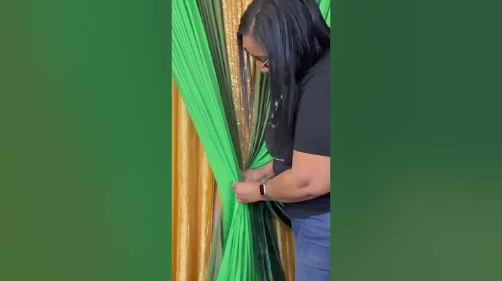 Backdrop Ideas #draping #backdrop #diy