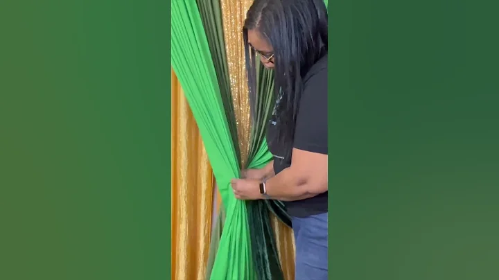 Backdrop Ideas #draping #backdrop #diy