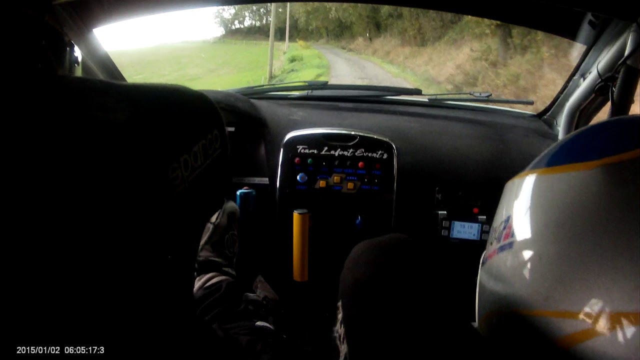 Rallye cote du tarn 2020 ES9 ST CAPRAIS CLIO R3T LAFONT / VERNHES