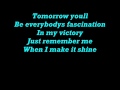 Victoria justice  make it shine  pilot  lyrics