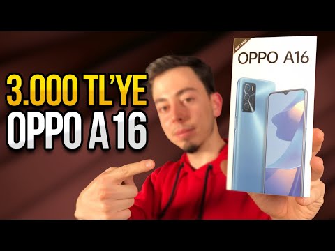 Oppo A16 kutu açılışı! - 3.000 TL'ye alınır mı?