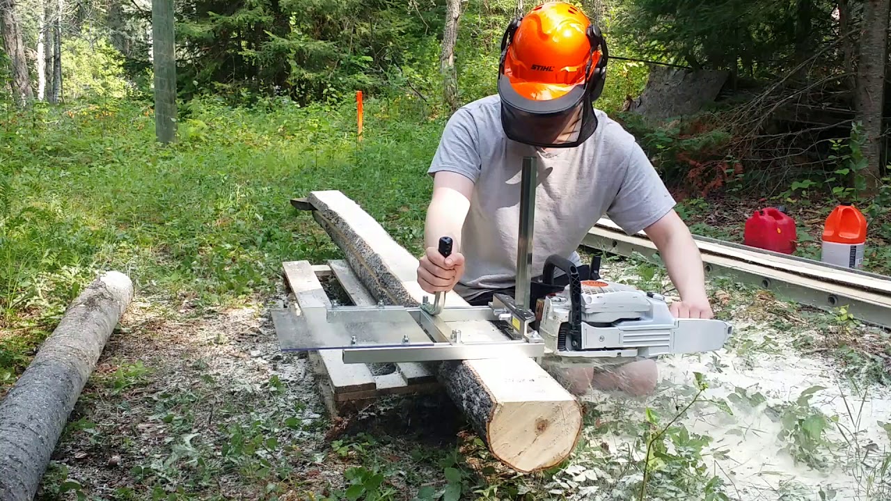 Granberg ChainSaw Mill... How hard can it be? YouTube