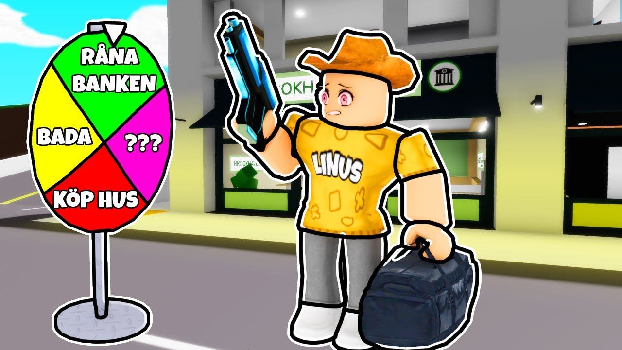 HJULET BESTÄMMER MIN DAG I ROBLOX BROOKHAVEN