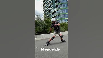 Magic slide in slow-mo #inlineskating #magicslide