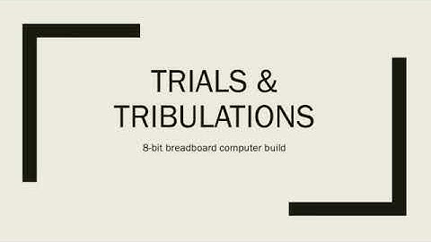 ALU and Instruction register  - Kit 2 of 8-bit breadboard computer build part 1