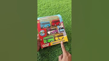 Unboxing and Testing Bus Tayo Diecast and Choo Choo Charles No Talking With Natural Sound Water