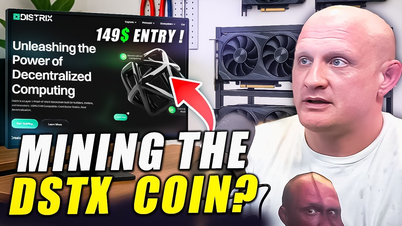Mining this Distrix coin with 149$?! , Scam or Genius!