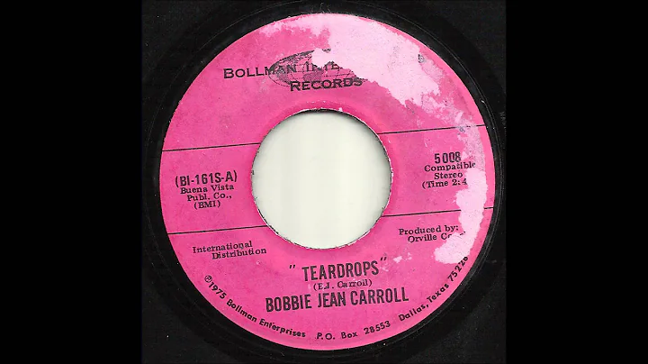 Bobbie Jean Carroll - Teardrops