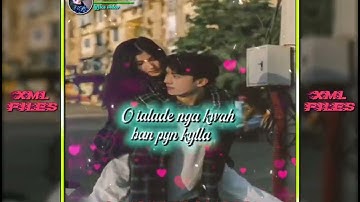 IALADE || official music video  khasi song xml files new 🔰🗂 link  in description👇👇👇 @bahehk5375