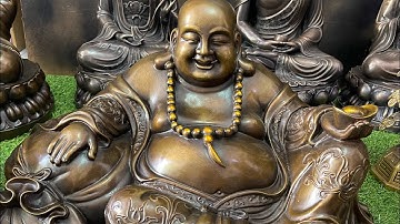 🔴PHẬT DI LẶC SIÊU TO HIẾM THẤY - CHẬU NGŨ LỘ THẦN TÀI|15/03/23|Đồ cổ-Đồ xưa-Đồ đồng