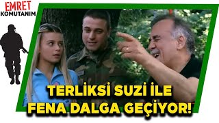 Terli̇ksi̇ Vedat, Suzi̇ İle Fena Dalga Geçi̇yor Emret Komutanım 46. Bölüm