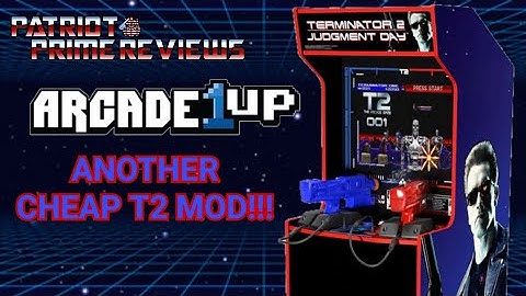 Yet Another Arcade1Up Terminator 2 Mod - Weights & Rubber Grommets