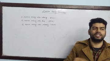 Decision making in Nepali Episode II TU, PU solution BBS, BBA,BHM, Operation, Statistics.