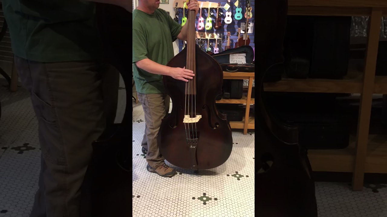 1961 Kay M1 Upright Bass YouTube