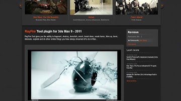 Shattering Glass with Rayfire in 3DsMax   Intro