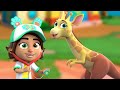 Kangaraffe Gets a Boo-Boo 🐾🤕 Odd Paw Vet Animal Cartoons for Kids Billie the Odd-paw Vet