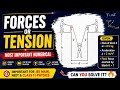 Forces & Tension | Most Important Numerical for JEE & Class 11 Physics📚