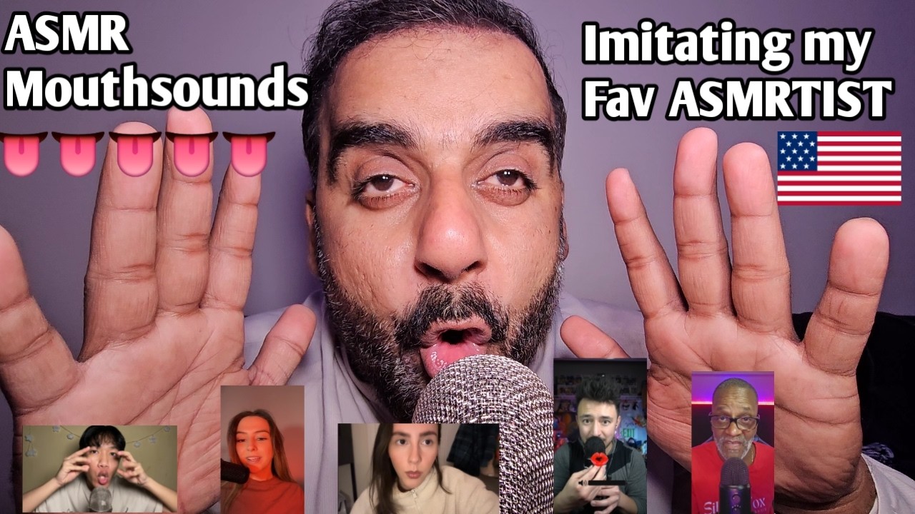 ASMR Mouthsounds 👄 - Imitating Fav ASMRTIST ( Calming and Tingly mouthsounds)