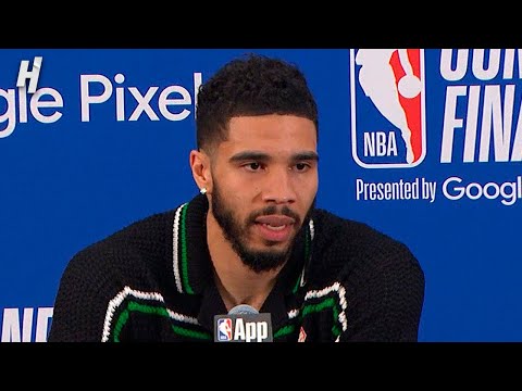 Jayson Tatum talks Game 1 Win vs Pacers, Postgame Interview